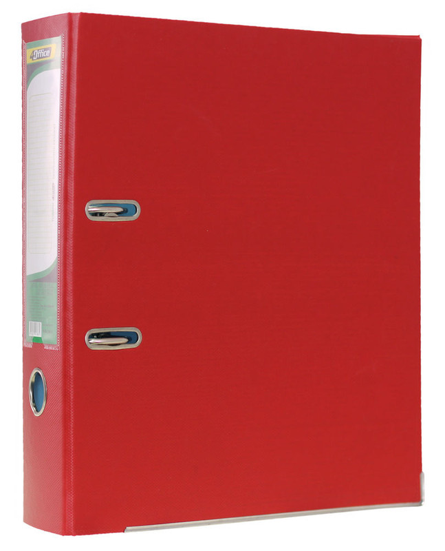 Папка-реєстратор 4OFFICE (4-246-43), А4, 70 мм., червона